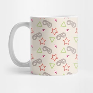 Gamer Pattern - Red Mug